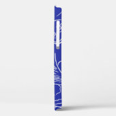 Coques Case-Mate iPhone Visage de beauté : dessin à une ligne. (Verso / Gauche)