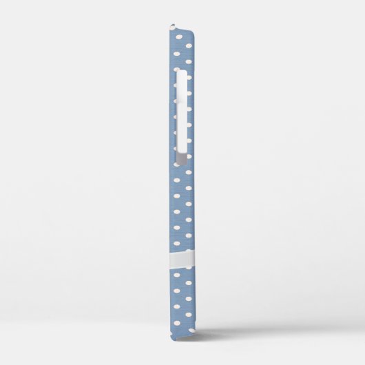 Coques Case-Mate iPhone visage de chat avec arc sur points (Verso / Gauche)