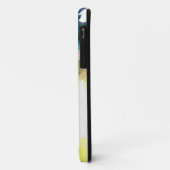 Coques Case-Mate iPhone Visage de chat d'arc-en-ciel (Dos/Gauche)