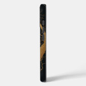 Coques Case-Mate iPhone Visage de chat doré craquelé Art animal mystique ✨ (Verso / Gauche)