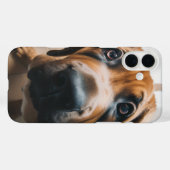 Coques Case-Mate iPhone Visage de chien (Verso (horizontal))