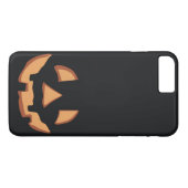 Coques Case-Mate iPhone Visage de citrouille pour Halloween (Dos (Horizontal))