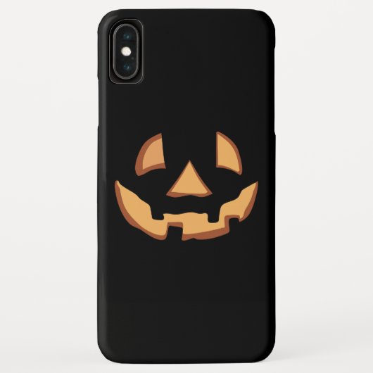 Coques Case-Mate iPhone Visage de citrouille pour Halloween (Dos)