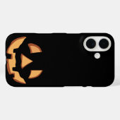 Coques Case-Mate iPhone Visage de citrouille pour Halloween (Verso (horizontal))