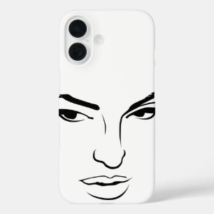 Coques iPhone 16 Visage de Femme