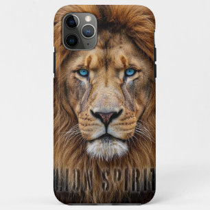 Case-Mate iPhone Case Visage de lion majestueux aux yeux bleus   Faune A