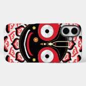 Coques Case-Mate iPhone Visage de Lord Jagannath Chakra Divinité hindoue (Verso (horizontal))