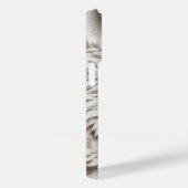 Coques Case-Mate iPhone Visage de loup blanc 3D (Verso / Droite)
