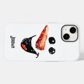 Coques Case-Mate iPhone Visage de motoneige riant sur mesure (Verso (horizontal))