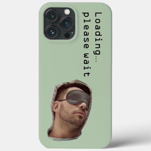 Coques Case-Mate iPhone Visage drôle | Chargement S'Il Vous Plaît Attendre (Verso)