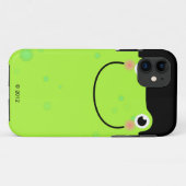 Coques Case-Mate iPhone Visage drôle de grenouille (Dos (Horizontal))