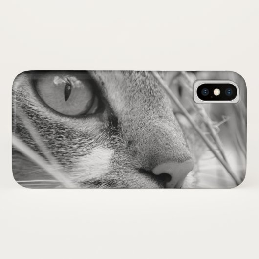 Coques Case-Mate iPhone Visage d'un chat (Dos (Horizontal))