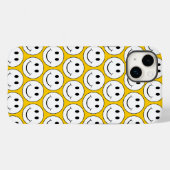 Coques Case-Mate iPhone Visage heureux (Verso (horizontal))