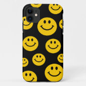 Coques Case-Mate iPhone Visage jaune (Dos)