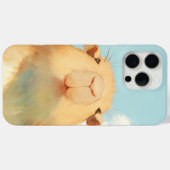 Coques Case-Mate iPhone Visage Mignon de Capybara (Verso (horizontal))