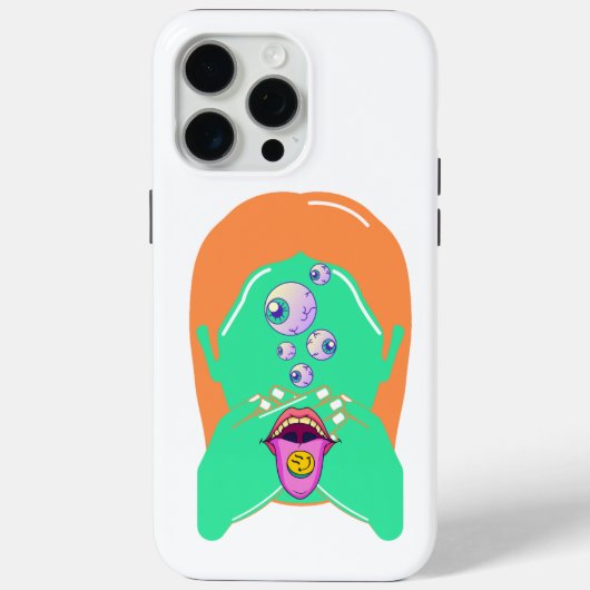 Coques Case-Mate iPhone visage monstre (Verso)