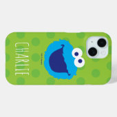 Coques Case-Mate iPhone Visage Monstre des Cookies | Ajoutez votre nom (Verso (horizontal))
