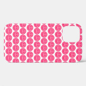 Coques Case-Mate iPhone Visage souriant rouge (Verso (horizontal))