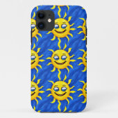 Coques Case-Mate iPhone Visage souriant Soleil ensoleillé (Dos)