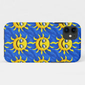 Coques Case-Mate iPhone Visage souriant Soleil ensoleillé (Dos (Horizontal))
