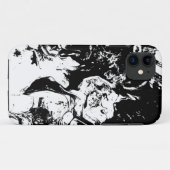 Coques Case-Mate iPhone Visages Abstraits Art incident (Dos (Horizontal))