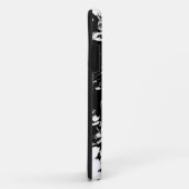 Coques Case-Mate iPhone Visages Abstraits Art incident (Dos/Droite)