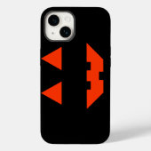 Coques Case-Mate iPhone Visages citrouilles (Verso)