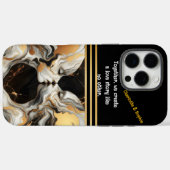 Coques Case-Mate iPhone Visages en harmonie. (Verso (horizontal))