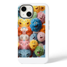 Visages heureux Boîtes de téléphone iPhone