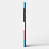 Coques Case-Mate iPhone Visibilité du drapeau de fierté transgenre de Slip (Verso / Gauche)