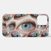 Coques Case-Mate iPhone Vision psychédélique : illusion de l'oeil Abstrait (Verso (horizontal))