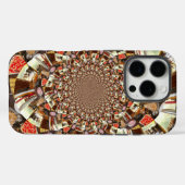 Coques Case-Mate iPhone Vision Psychédélique | Teintes Abstraites Brun Ter (Verso (horizontal))