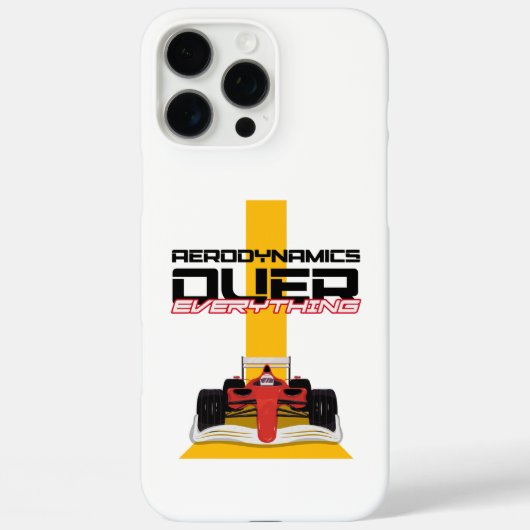 Coques Case-Mate iPhone Vitesse et précision - Aérodynamique d'abord (Verso)