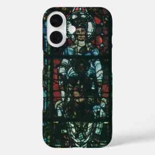 Coques iPhone 16 Vitrail d'église religieux vintage