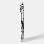 Coques Case-Mate iPhone Vitrail du cheval blanc (Verso / Gauche)