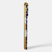 Coques Case-Mate iPhone Vitrail Élégant avec Rose Dorée (Verso / Droite)