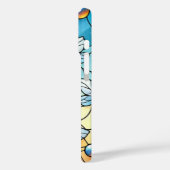 Coques Case-Mate iPhone Vitrail fantaisiste d'abeilles  (Verso / Gauche)