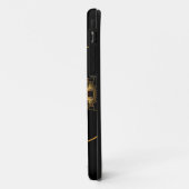 Coques Case-Mate iPhone Vitrail fractal orné (Dos/Gauche)