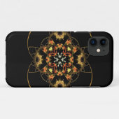 Coques Case-Mate iPhone Vitrail fractal orné (Dos (Horizontal))