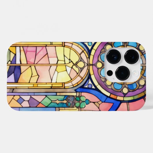 Coques Case-Mate iPhone Vitraux vitrées décoratif (Verso (horizontal))