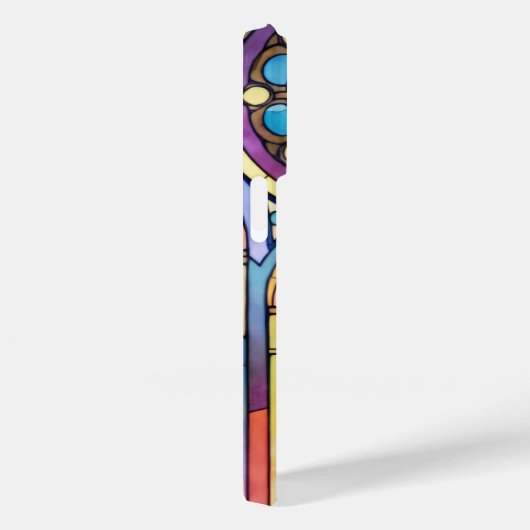 Coques Case-Mate iPhone Vitraux vitrées décoratif (Verso / Droite)