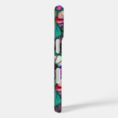 Coques Case-Mate iPhone Vitre teinté floral pourpre (Verso / Droite)