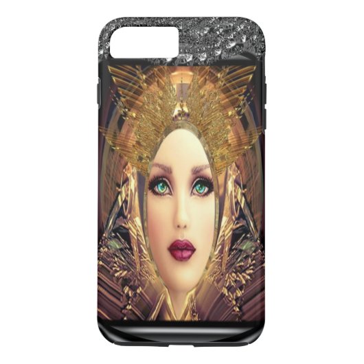Coques Case-Mate iPhone Viv Cyborg Babe 7 Plus (Dos)