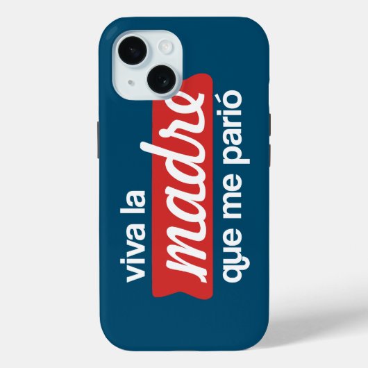 Coques Case-Mate iPhone Viva la madre que me parió (Verso)