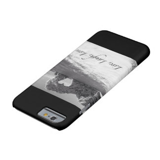 Coque iPhone 6 Barely There Vivant, rire, cas de téléphone d'amour