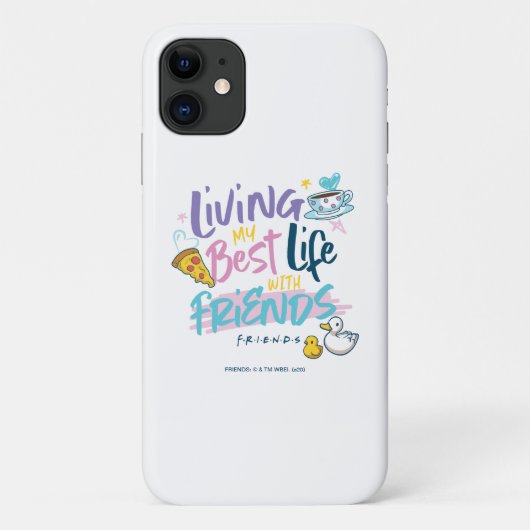 Coques Case-Mate iPhone Vivez ma vie avec AMIS™ (Dos)
