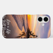 Coques Case-Mate iPhone Vivez une vie dont vous vous souviendrez (Verso (horizontal))