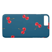 Coques Case-Mate iPhone Vivid Cherry Motif (Dos (Horizontal))