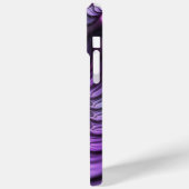 Coques Case-Mate iPhone Vivid Cool Abstrait rose violet Fractal Art Spiral (Verso / Gauche)