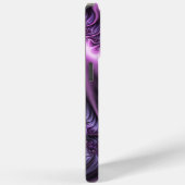 Coques Case-Mate iPhone Vivid Cool Abstrait rose violet Fractal Art Spiral (Verso / Droite)
